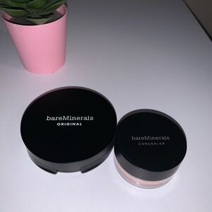 bareMinerals Original Pressed Powder Foundation & Multi-Tasking Concealer